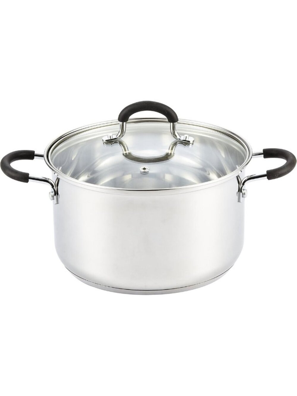 5 Quart Stainless Steel Stock Pot with Lid - Durable, Versatile Cooking